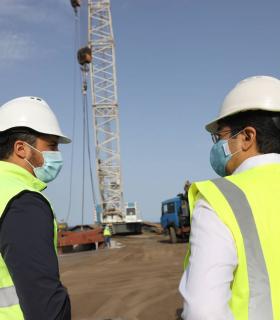 El Cabildo de Tenerife inicia la construcción del nuevo dique de Bajamar · foto 2