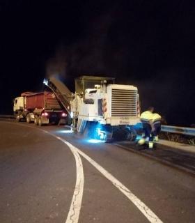 El Cabildo de Tenerife reasfalta la TF-5 entre Buen Paso, en Icod de los Vinos, y Los Realejos · foto 1