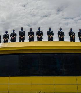 El nuevo trimarán de Fred. Olsen Express emprende su viaje hacia Canarias desde Filipinas · foto 3