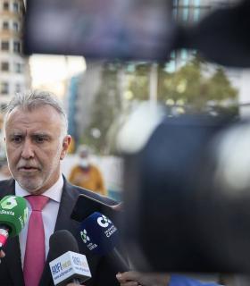 El presidente de Canarias agradece a todo el país las constantes muestras de solidaridad y apoyo a la reconstrucción de La Palma por la destrucción del volcán · foto 4