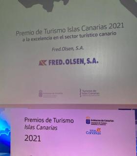 Fred. Olsen, S.A. recibe el Premio de Turismo Islas Canarias 2021 a la Excelencia en el Sector · foto 2