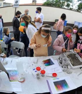 La XVIII Feria de la Ciencia y el VII el Paseo Canino, animaron este domingo el centro de La Orotava · foto 15