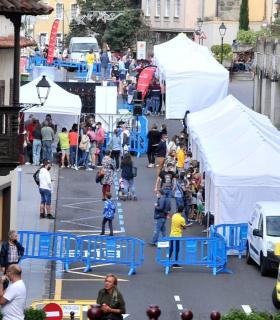 La XVIII Feria de la Ciencia y el VII el Paseo Canino, animaron este domingo el centro de La Orotava · foto 11