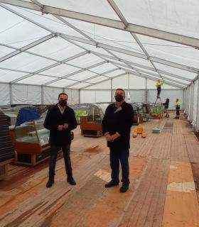 Tacoronte: El Mercadillo del Agricultor se traslada a una carpa provisional por las obras para cambiar su cubierta · foto 3