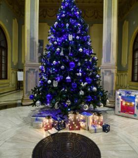 luminado el árbol de Navidad de la ULPGC · foto 3