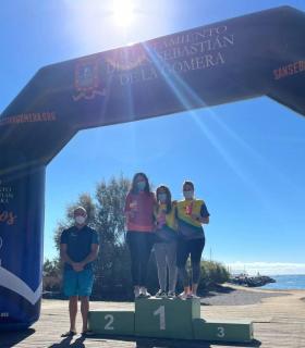 San Sebastián de La Gomera vivió una intensa jornada deportiva y navideña, para promover la actividad física en la ciudadanía · foto 5