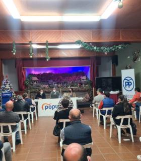 Domínguez: “La Palma jugará un papel fundamental en el PP de Canarias” · foto 1