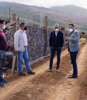 Avanzan las obras del camino rural Los Barranquillos, en La Victoria · foto 2