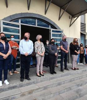 Candelaria se concentra en solidaridad del pueblo ucraniano · foto 1