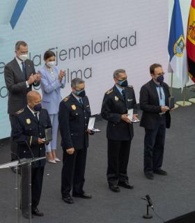 La Palma: el Área de Seguridad y Emergencias del Cabildo recibe la Medalla al Mérito de la Protección Civil por su labor durante la erupción · foto 4