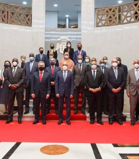 Canarias recibe por primera vez la visita del presidente de Mauritania · foto 2