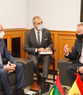 Canarias recibe por primera vez la visita del presidente de Mauritania · foto 1
