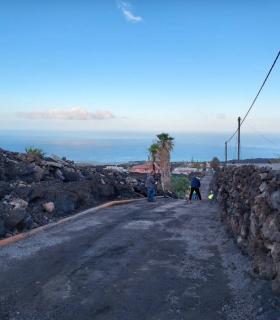 El Cabildo de La Palma abre al tráfico el camino de La Majada tras finalizar las obras para su recuperación · foto 1