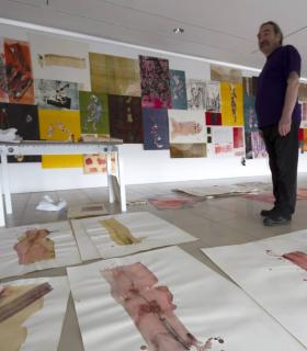 Ítalo Somma presenta su exposición “Implotismo Topico” en El Sauzal · foto 1