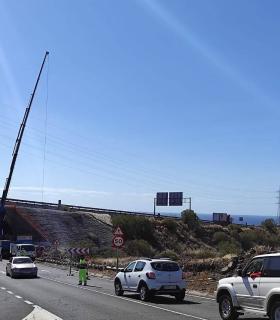 El Cabildo de Tenerife acondiciona el paisaje de la TF-61 desde la autopista hasta la entrada de Güímar · foto 3