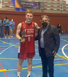 Granadilla de Abona: el Manresa y el Stella Azzurra, primero y segundo puesto en el Torneo Internacional de Baloncesto Junior · foto 1
