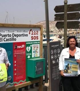 Antigua instala desfibriladores, salvavidas y sistemas de comunicación en sus playas y costa · foto 3