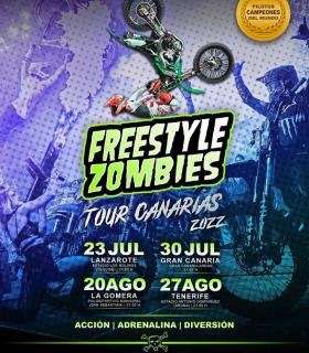 Arona acoge el ‘Freestyle Zombies’ en el Estadio Antonio Domínguez, con el campeón del mundo David Rinaldo · foto 1