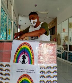 Domingo Nelson Concepción Izquierdo: presidente de la ONG Sonrisa del Suroeste: “son tiempos difíciles, donde la vida nos pone a prueba” · foto 2