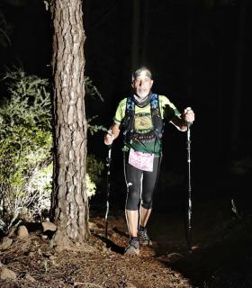 Raúl Díaz y Carmen Ortega ganan la carrera vertical nocturna de la Tenerife Bluetrail 2022 · foto 4