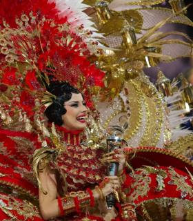 Ruth González Martín, es la nueva Reina del Carnaval de Santa Cruz de Tenerife 2022 · foto 1