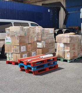 Cooperación Internacional Dona Vida envía cuatro mil kilos de ayuda humanitaria a Ucrania · foto 1