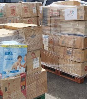 Cooperación Internacional Dona Vida envía cuatro mil kilos de ayuda humanitaria a Ucrania · foto 3