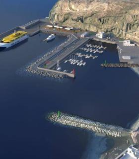 La Consejería de Obras Públicas, Transportes y Vivienda inicia el trámite de información pública para la remodelación y ampliación del Puerto de Playa Santiago · foto 1