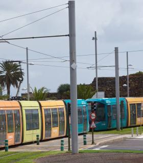 El Tranvía de Tenerife operará con unidades dobles durante 66 horas ininterrumpidas este fin de semana de Carnaval · foto 4