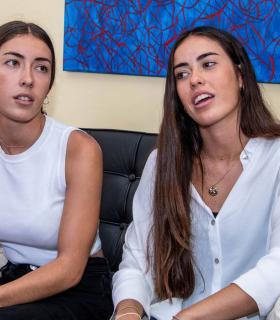 ULPGC: El Rector recibe a Paula e Isabel Laiseca, alumnas de la ULPGC y campeonas del mundo de la clase 29er de regata · foto 9