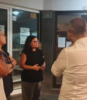 Candelaria: desalojo preventivo del edificio Playa Mar · foto 2