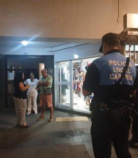 Candelaria: desalojo preventivo del edificio Playa Mar · foto 1
