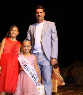 Aina Magnolia Martín Trujillo, elegida Reina Infantil de las fiestas en honor a San Joaquín y la Virgen de La Paz en Tamaimo · foto 1