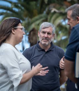 Clavijo reclama al Gobierno que “actúe” para que el Norte de Tenerife recupere el liderazgo económico · foto 1