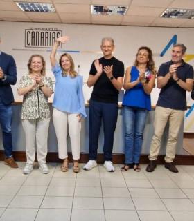 CC elige por unanimidad a Rosa Dávila como la primera mujer nacionalista que encabeza la lista al Cabildo de Tenerife · foto 7