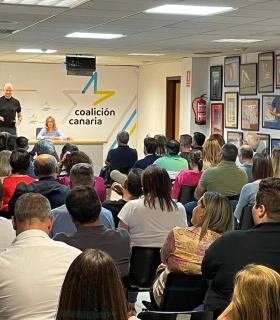 CC elige por unanimidad a Rosa Dávila como la primera mujer nacionalista que encabeza la lista al Cabildo de Tenerife · foto 5