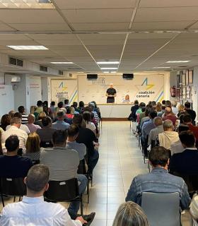 CC elige por unanimidad a Rosa Dávila como la primera mujer nacionalista que encabeza la lista al Cabildo de Tenerife · foto 2