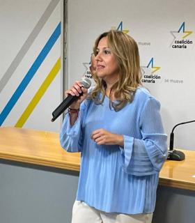 CC elige por unanimidad a Rosa Dávila como la primera mujer nacionalista que encabeza la lista al Cabildo de Tenerife · foto 6