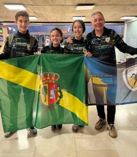 Los atletas de Antigua enfrentan frío y lluvia en el Campeonato de Cross en La Palma · foto 3
