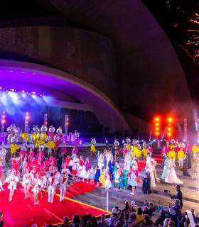 Santa Cruz de Tenerife inaugura su Carnaval con un acto espectacular ante más de 800 personas · foto 2