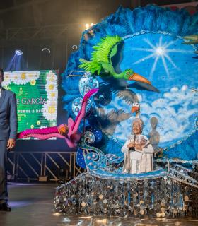 Sofía Clemente García elegida Reina Infantil del Carnaval de San Sebastián de La Gomera 2023 · foto 1