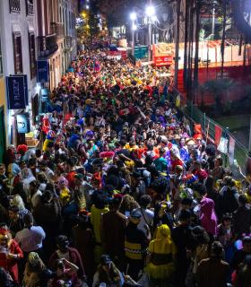 Santa Cruz vive su primer fin de semana de Carnaval con la asistencia de 350.000 personas · foto 1