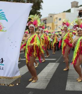 Los Carnavales del Mundo ‘viajan’ por las calles de Granadilla de Abona · foto 5