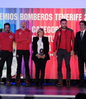 Bomberos de Tenerife homenajea a su personal y concede los primeros premios del Consorcio · foto 5