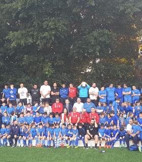El CD Sauzal disfruta de un entrenamiento guiado por el CD Tenerife · foto 2