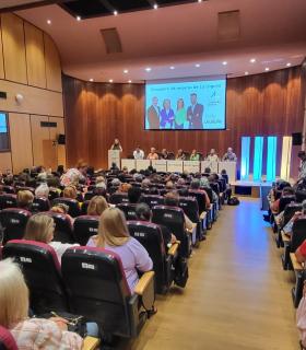 CC congrega a más de 400 mujeres en La Laguna para analizar la realidad del colectivo y recoger sus aportaciones · foto 1