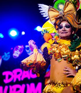 La Gala Transgresora de Los Cristianos llena de color y plataformas la noche del Carnaval · foto 8