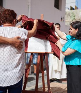 Rotulación Plazoleta Heraclia Castro Castro · foto 4