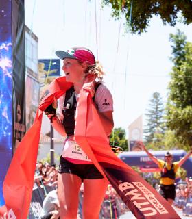 Dakota Jones y Martina Valmassoi, ganadores de la Ultra  de Transvulcania by UTMB · foto 2