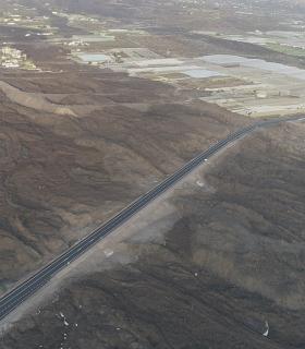 Entra en servicio la carretera de La Costa que restituye la movilidad en el Valle de Aridane tras la erupción volcánica · foto 4